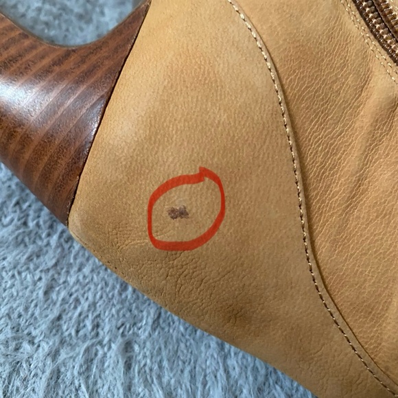 KARL LAGERFELD PARIS • Victoria Ankle Boots • Tan Nubuck - Picture 15 of 15